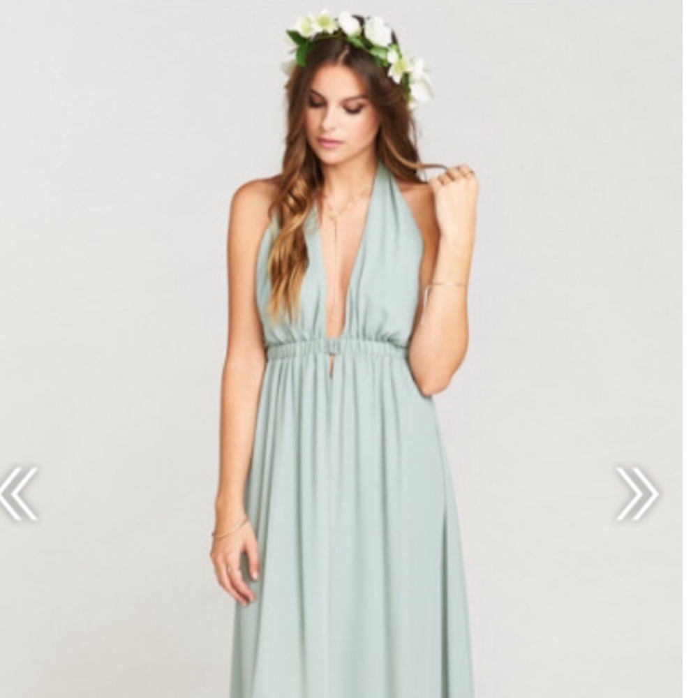 Beautiful maxi halter dress